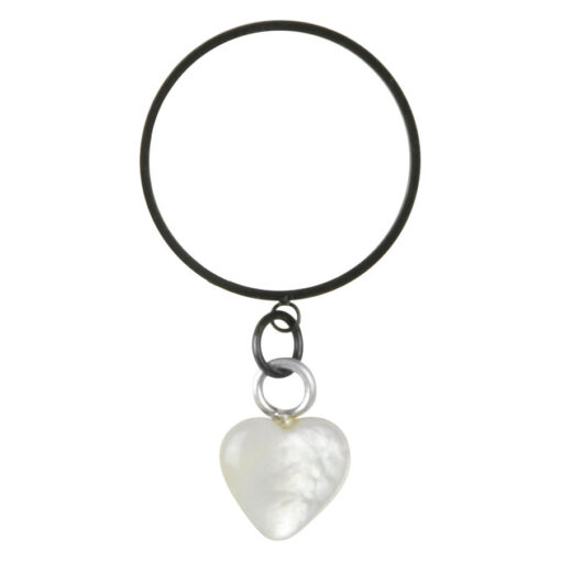 Steel Blackline® - X-Change Nacre Heart