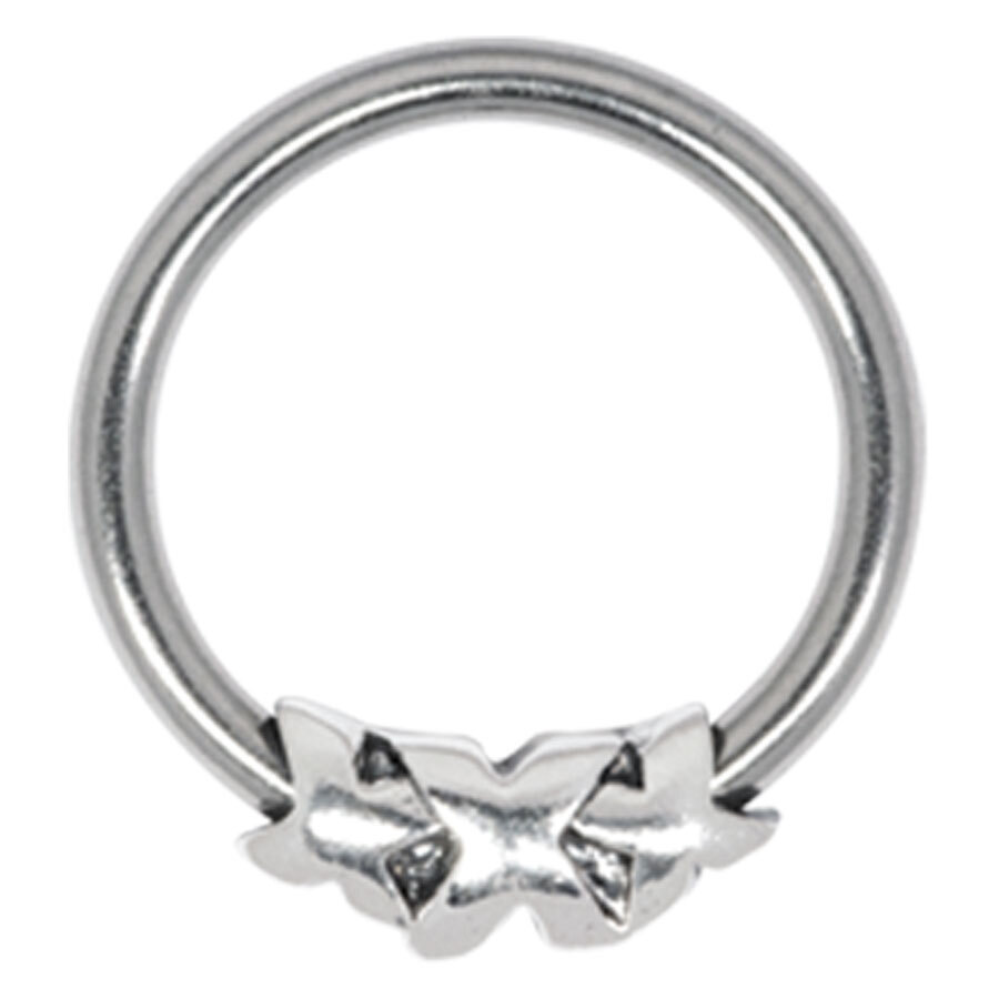 Steel Basicline® Closure Ring Silver Triple X Steel Basicline® Closure Ring Silver Triple X