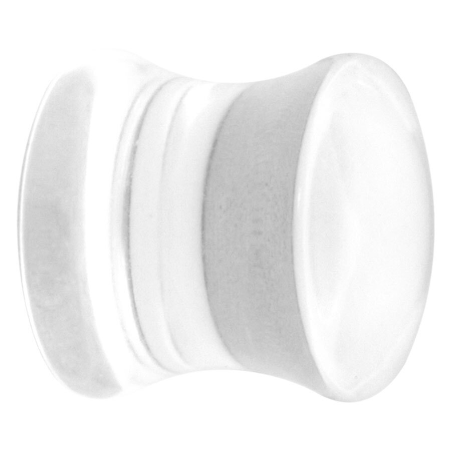 Clear Acryl Flared Plug Clear Acryl Flared Plug