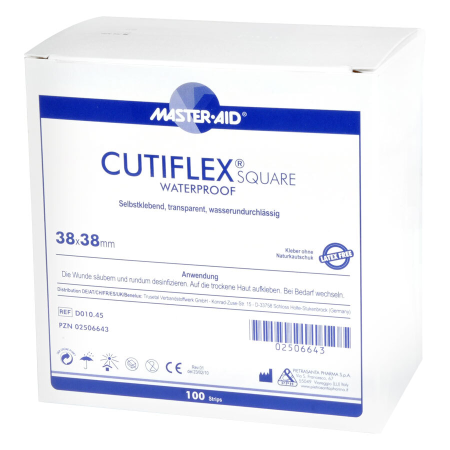 Master Aid - Cutiflex Square Waterproof Master Aid - Cutiflex Square Waterproof