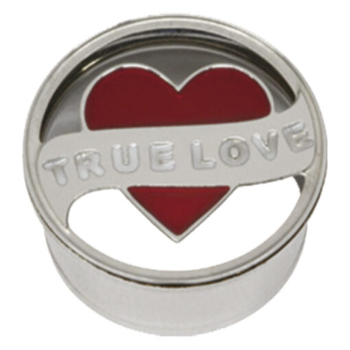 Steel Basicline® Impression Eyelet True Love