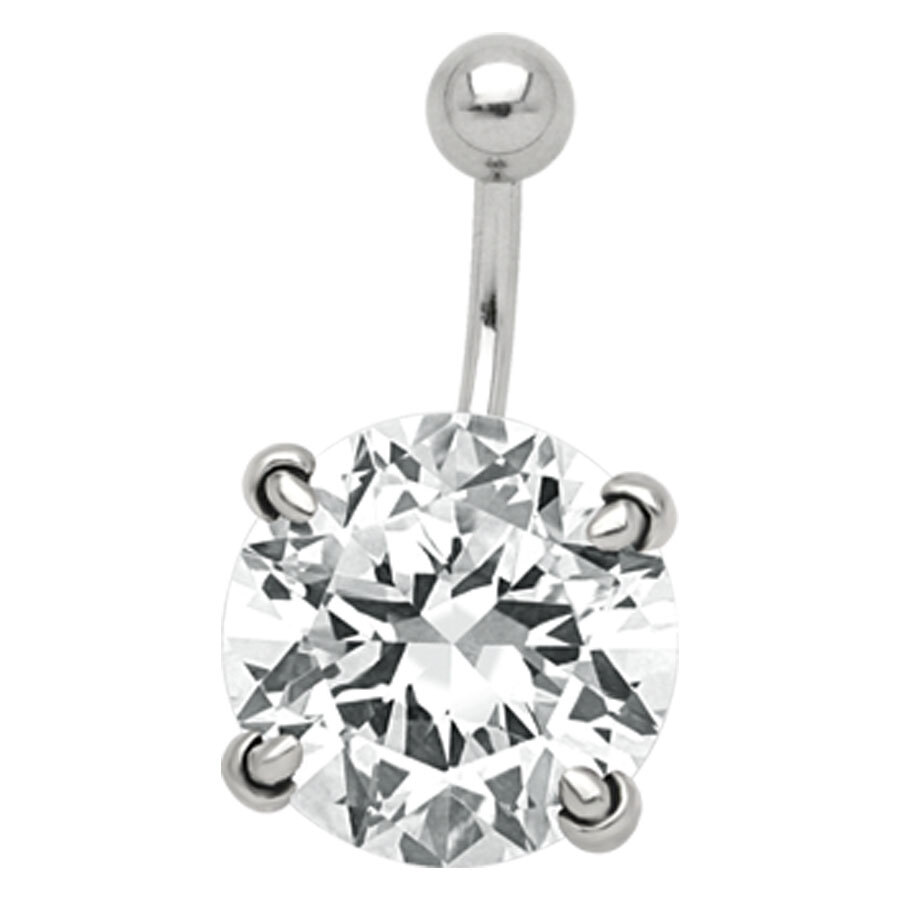 Silver Setting Large Crystal Silver Setting Large Crystal