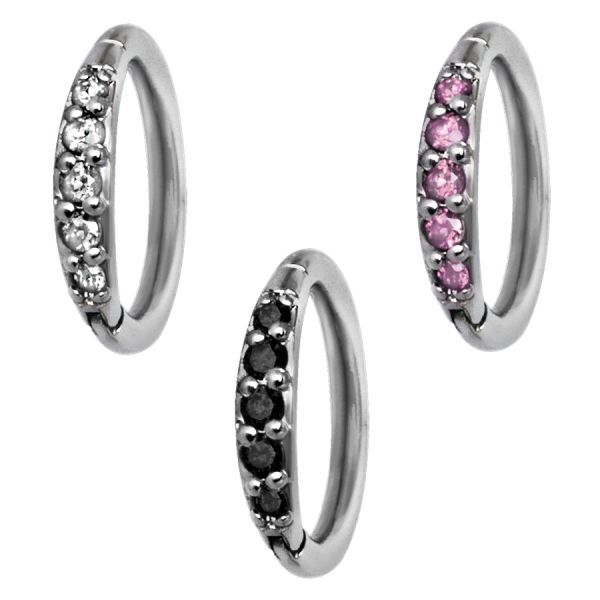 Pave Setting Crystals Top Pave Setting Crystals Top