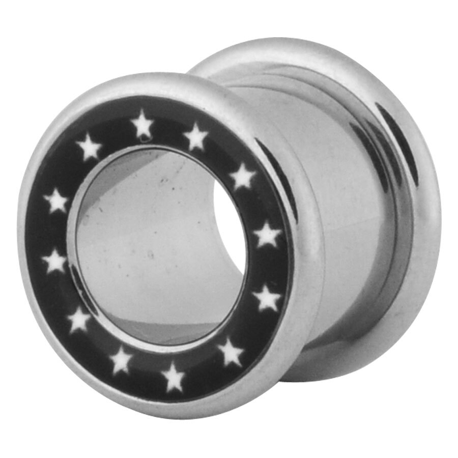 Steel Basicline® Tunnel White Stars Steel Basicline® Tunnel White Stars