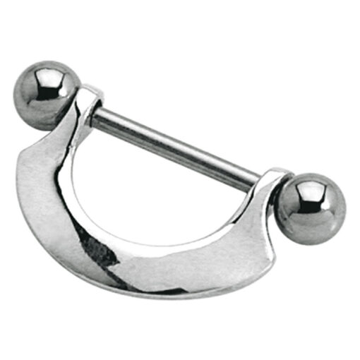 Silver Stirrup and Barbell