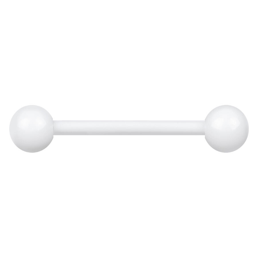 BioPlast® White Barbell BioPlast® White Barbell