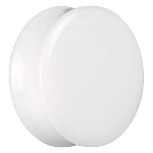 White Acryl Flared Plug