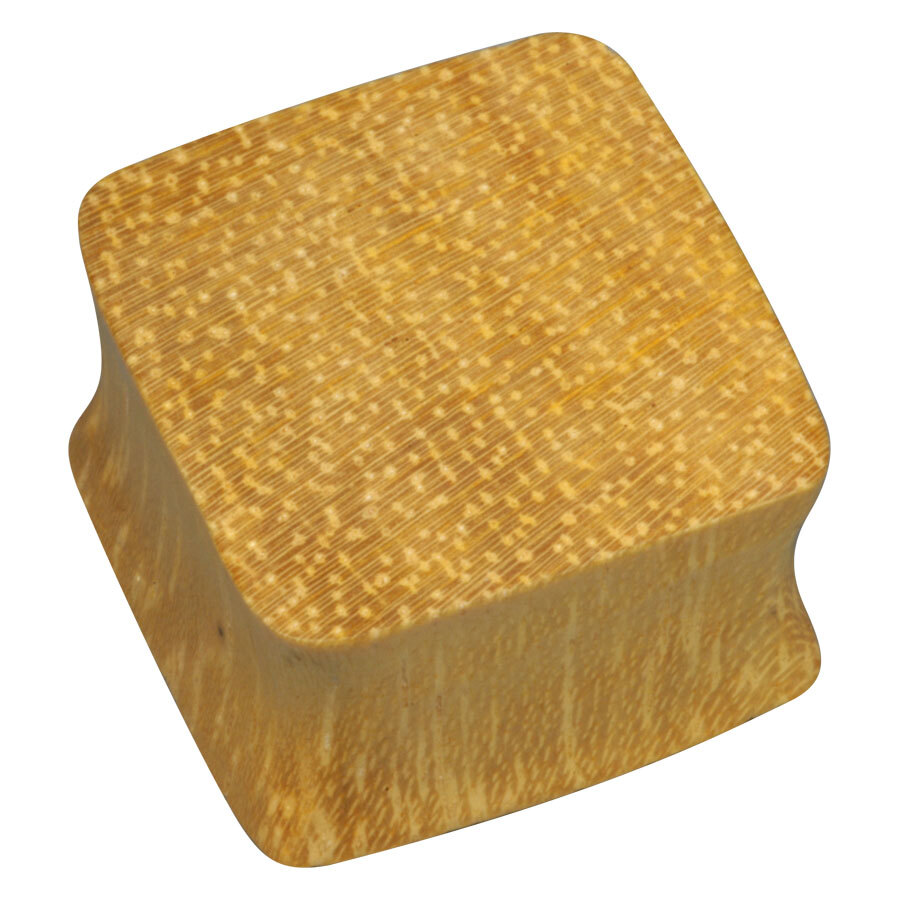Wood Square Plug - 04 Jack Fruit Wood Wood Square Plug - 04 Jack Fruit Wood