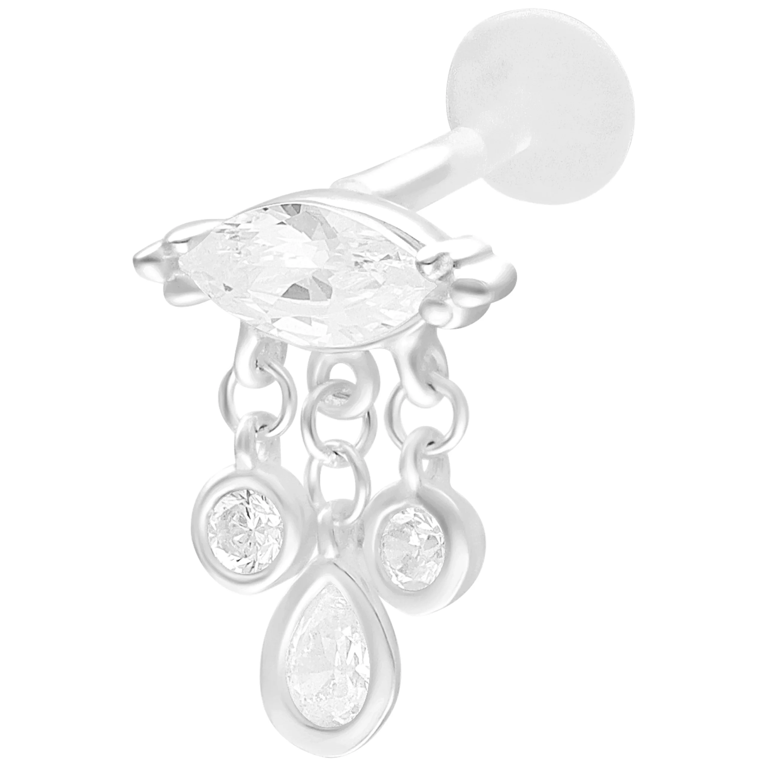 Bella Push Fit Labret Bella Push Fit Labret