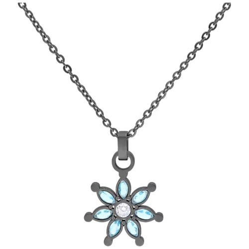 Little Moon Stone Flower Necklace