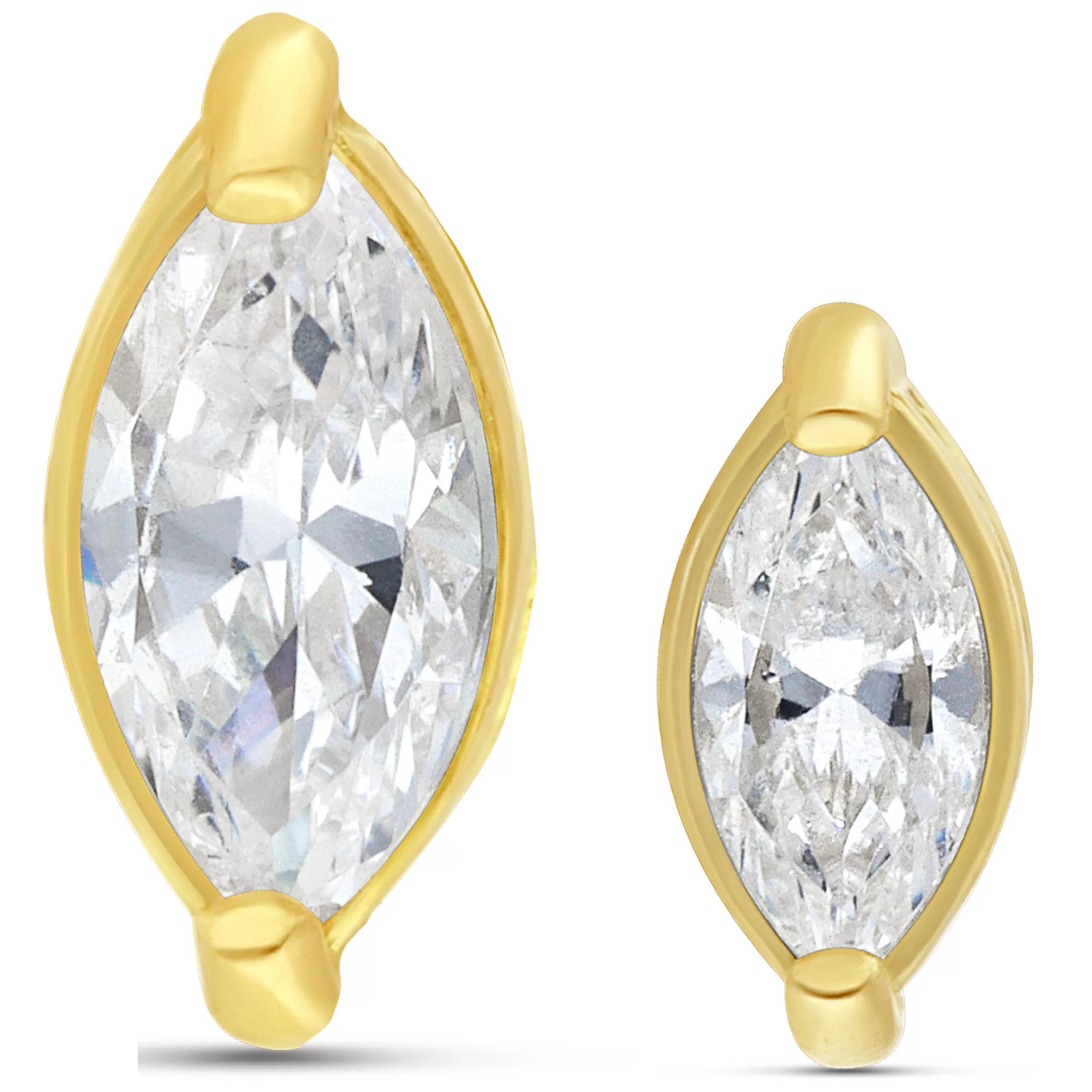 Internally Gold Zirconia Attachment 18k Internally Gold Zirconia Attachment 18k