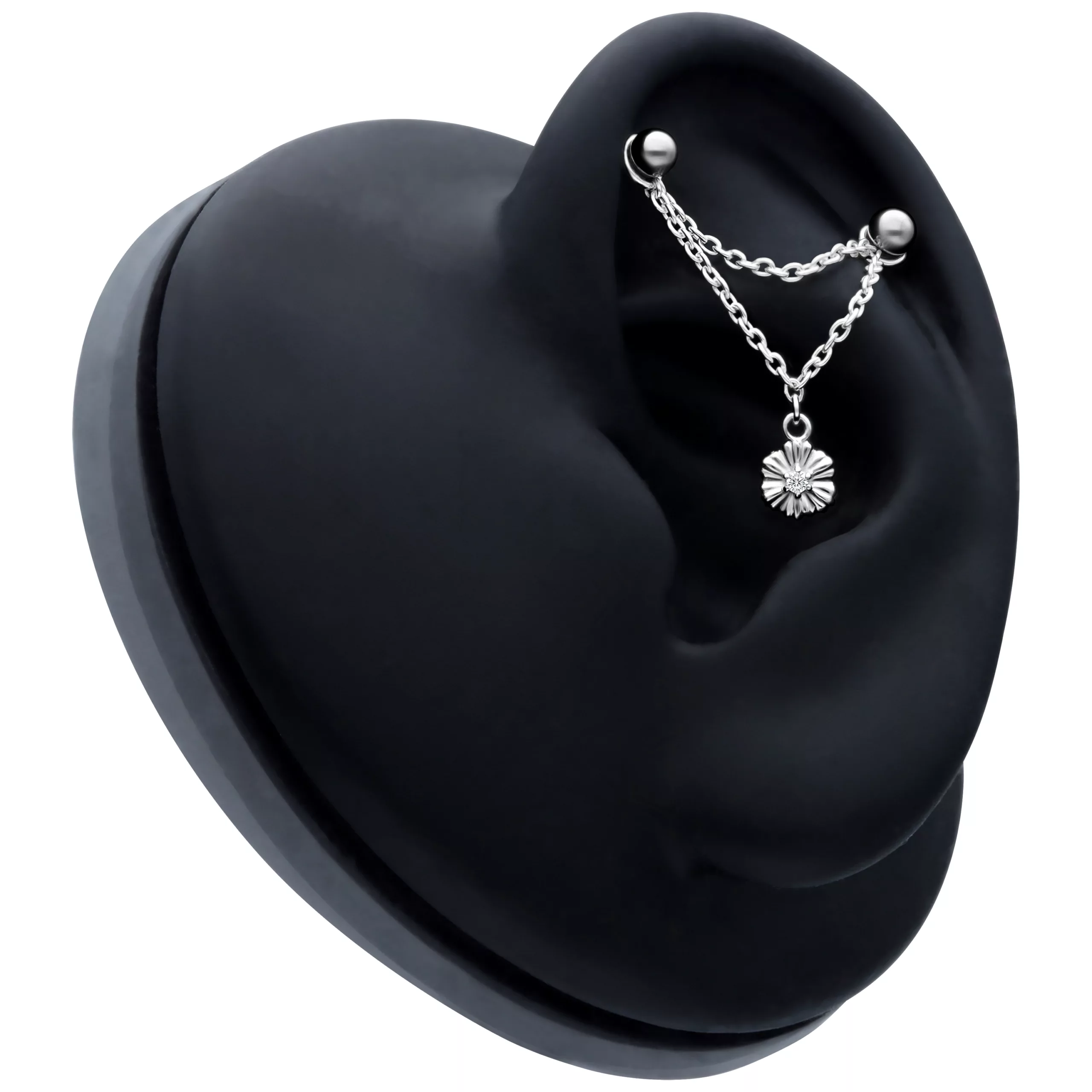 Little Hibiscus Piercing Connection Chain Little Hibiscus Piercing Connection Chain