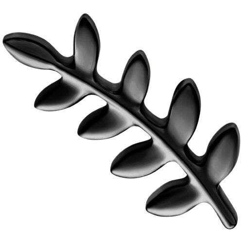 Push Fit Leaf Attachment - Black Metal