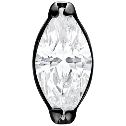 Push Fit Oval Crystal Attachment