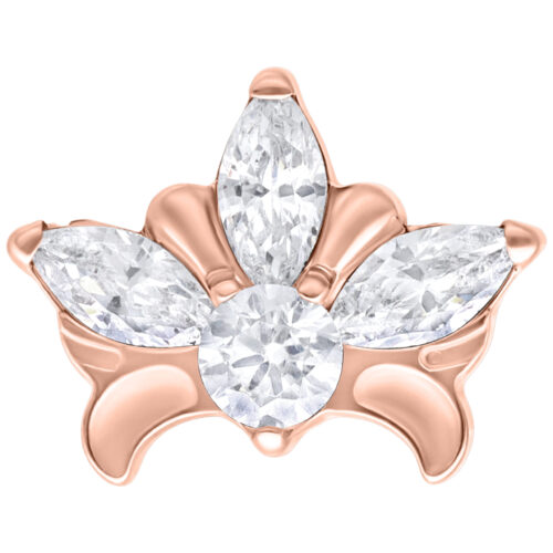 Push Fit Tiara Attachment - Rosegold