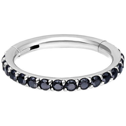 Pave Set Crystals Conch Ring