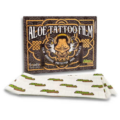 Aloe Tattoo - Enveloped Adhesive Protector Film