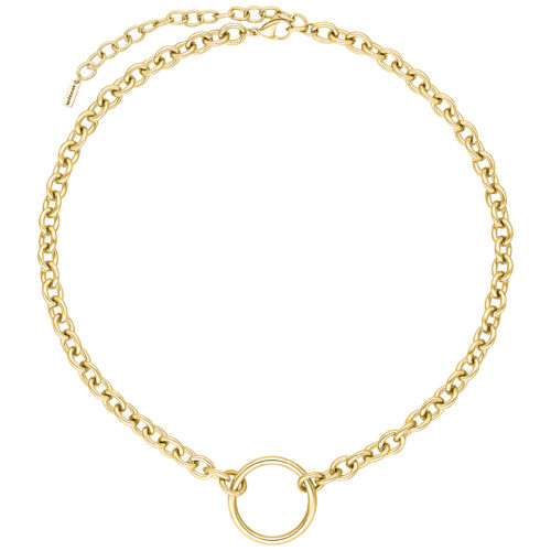 O Necklace - Golden Metal