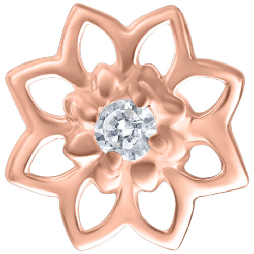 Push Fit Sunflower Aufsatz for Bioplast - Rosegold