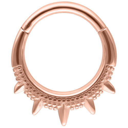 Oriental Spiked Clicker - Rosegold