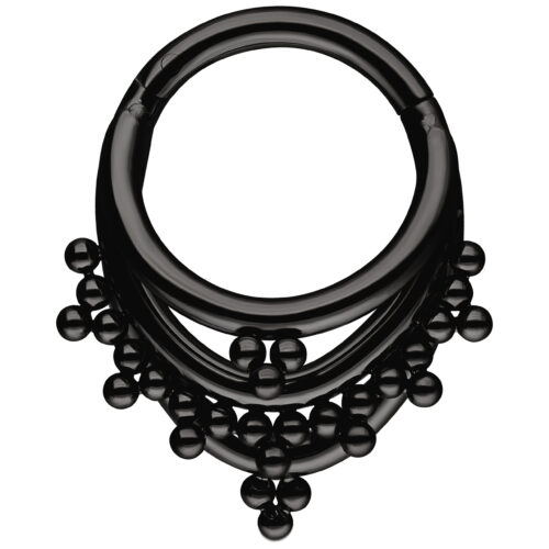 Triple Oriental Clicker - Black Metal