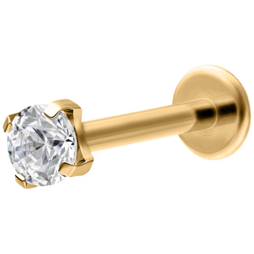 Prong Set Labret