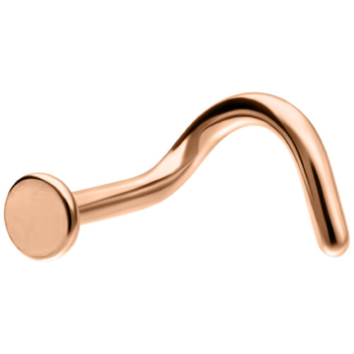 Fine Disc Nostril Stud