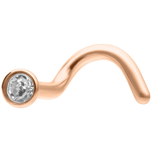 Fine Cone Shape Jewelled Nosestud