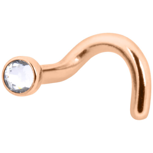 Jewelled Nostril Crystal Clear