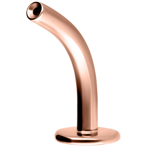 Titan Curved Labret Push Fit