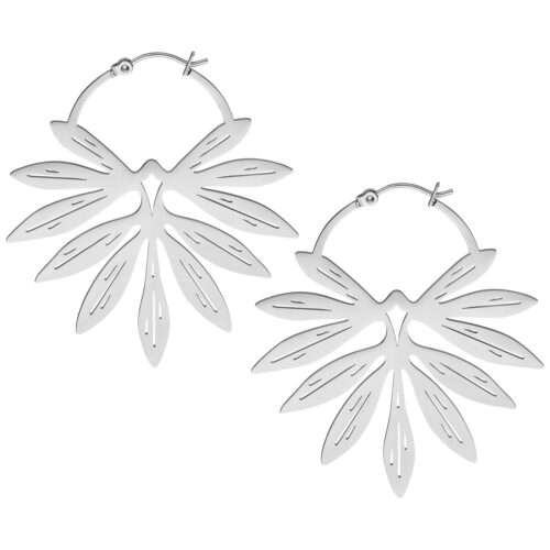 Bamboo Hoops Pair