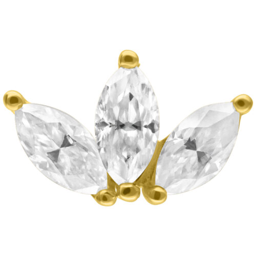14K Perfect Fit Lotusflower Attachment