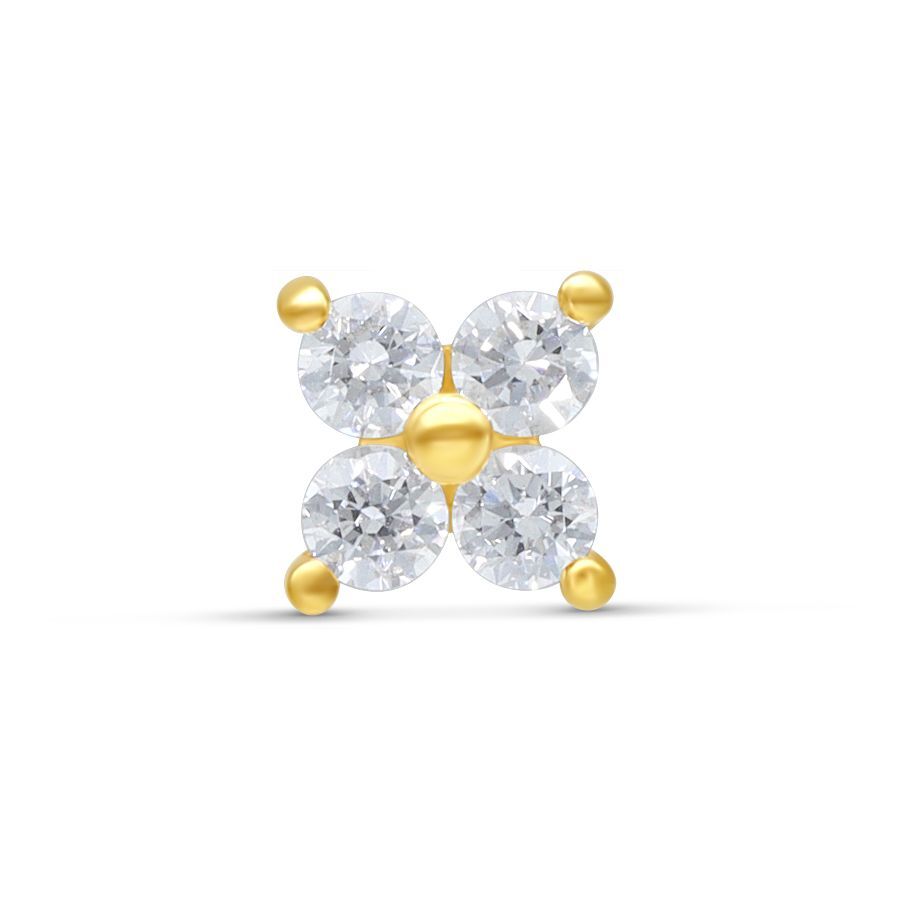 Internally Bloom Crystal Attachment 14k Internally Bloom Crystal Attachment 14k