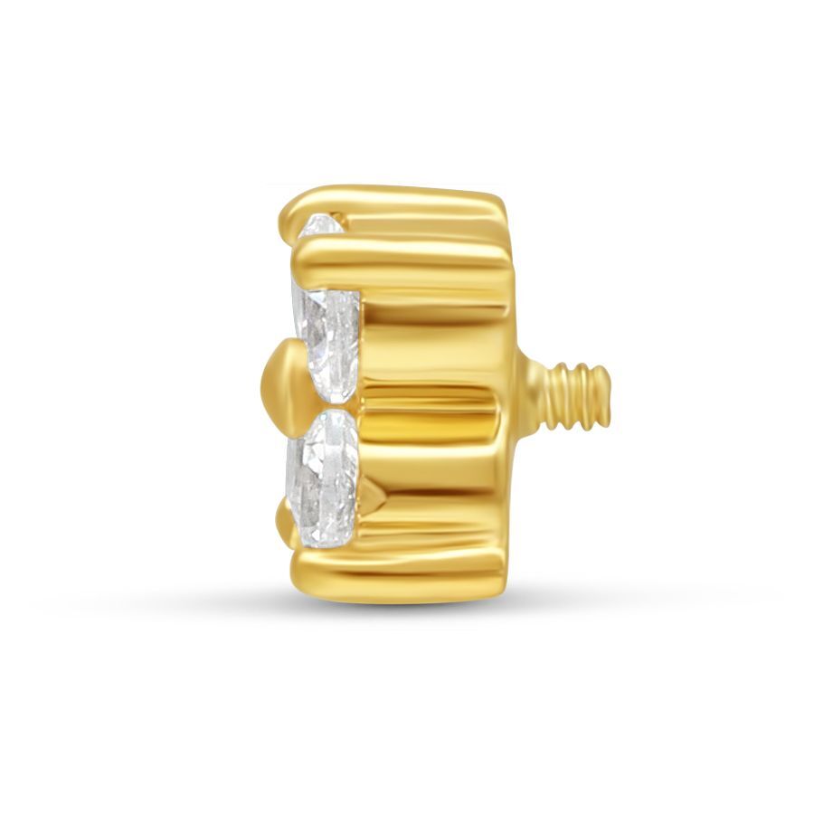 Internally Bloom Crystal Attachment 14k Internally Bloom Crystal Attachment 14k