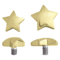 Titan Zirconline® Internally Threaded Star Titan Zirconline® Internally Threaded Star