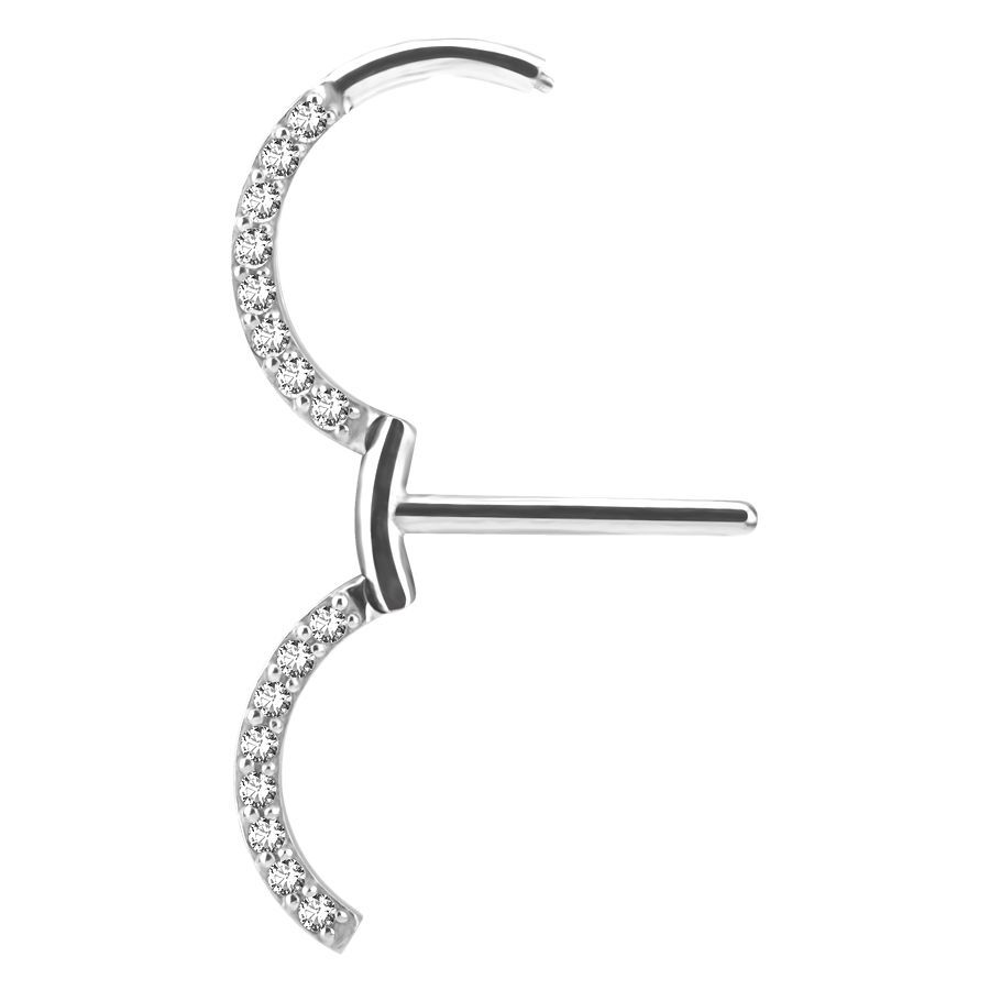 Pave Set Jewelled Nipple Clicker Pave Set Jewelled Nipple Clicker