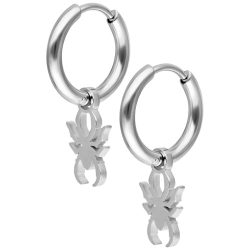 Mini Spider Hoops Pair