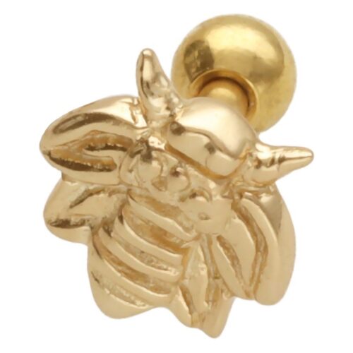 Bee Silver Earbarbell