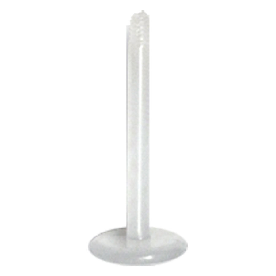 BioPlast Threaded Labret Stud BioPlast Threaded Labret Stud