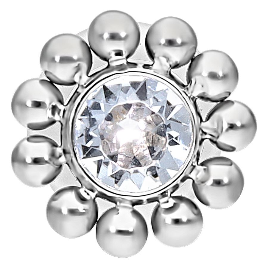 Crystal Flower Push-Fit Labret Crystal Flower Push-Fit Labret
