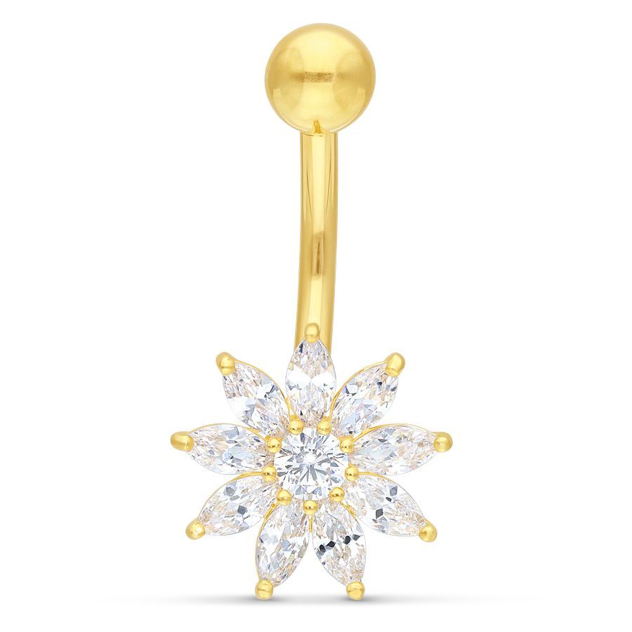 18k Crystal Flower Bananabell 18k Crystal Flower Bananabell