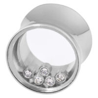 Steel Basicline® Captured Jewel Plug Steel Basicline® Captured Jewel Plug