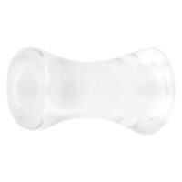 Clear Acrylic Double Flared Eyelet Clear Acrylic Double Flared Eyelet