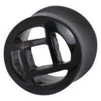 Buffalo Horn Cut Out Tika Plug