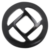 Buffalo Horn Cut Out Tika Plug