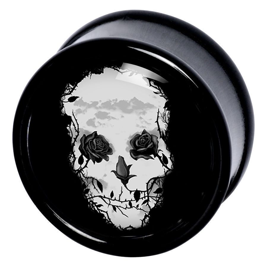 Black Roses Skull Black Roses Skull