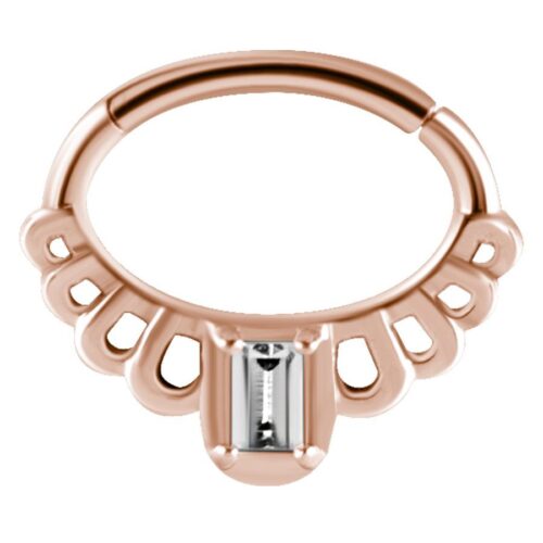 Hinged Princess Clicker - Rosegold