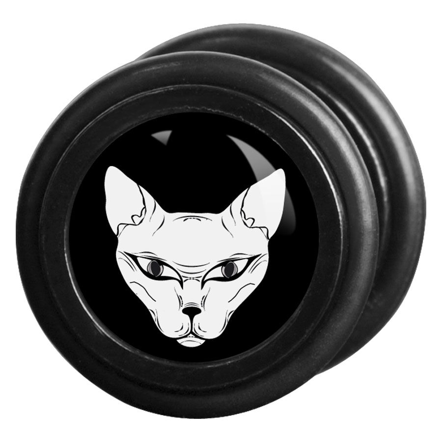 Mysterium® Naked Cat schwarz/weiß