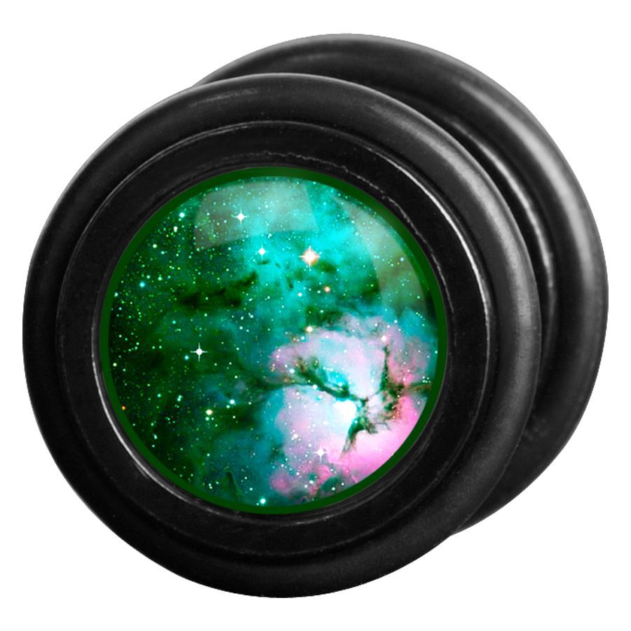 Green Galaxy Fakeplug Green Galaxy Fakeplug