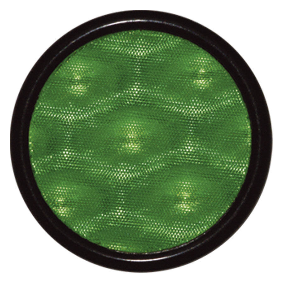 PMMA Honeycomb Plug Inlay Hellgrün